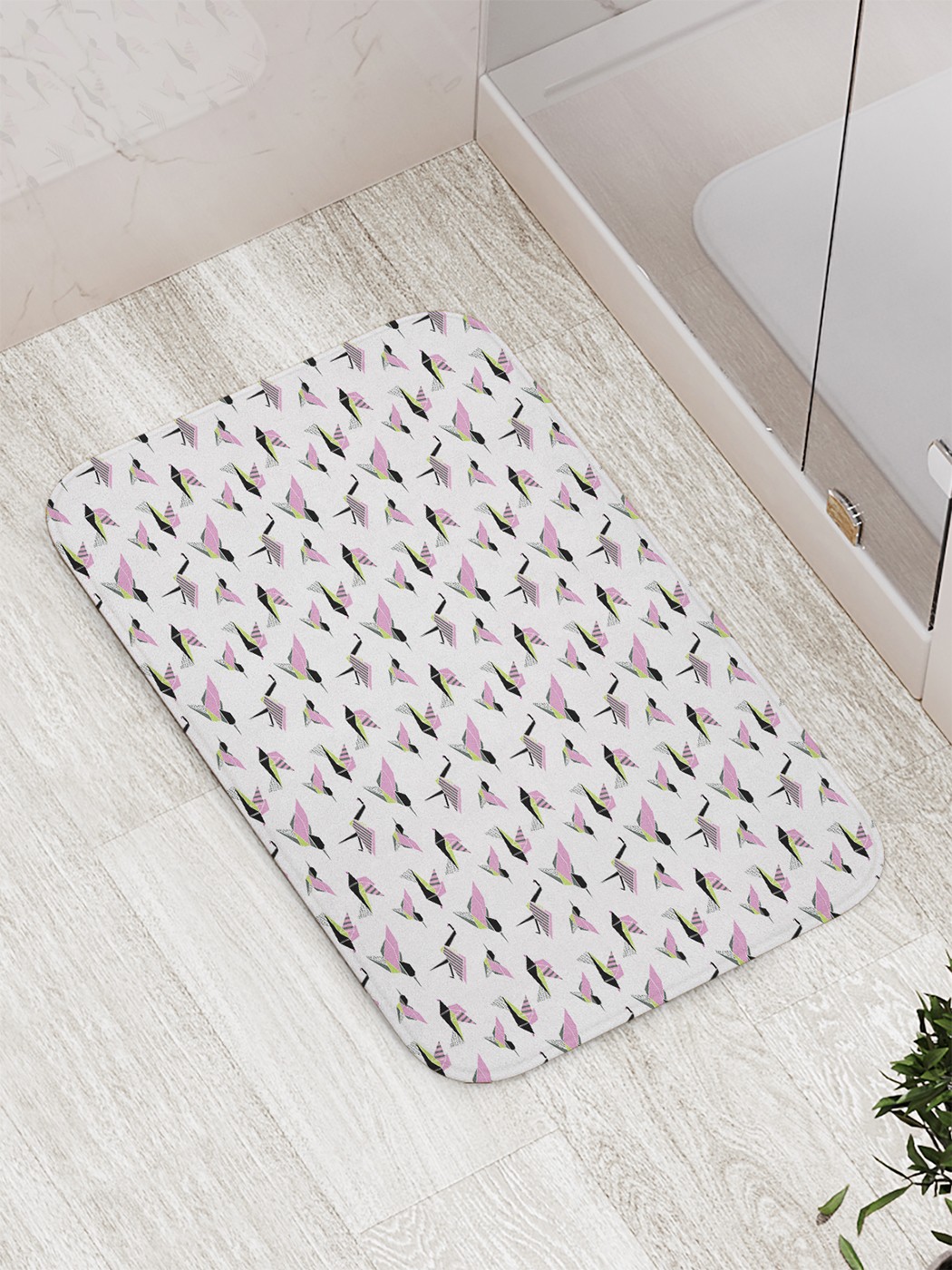 

Коврик противоскользящий для ванной, сауны, бассейна, 77х52 см bath_82837 JoyArty