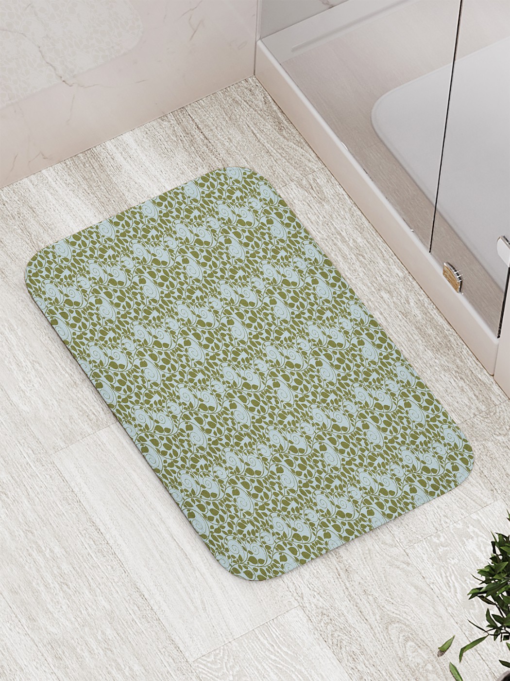 

Коврик противоскользящий для ванной, сауны, бассейна, 77х52 см bath_82830 JoyArty