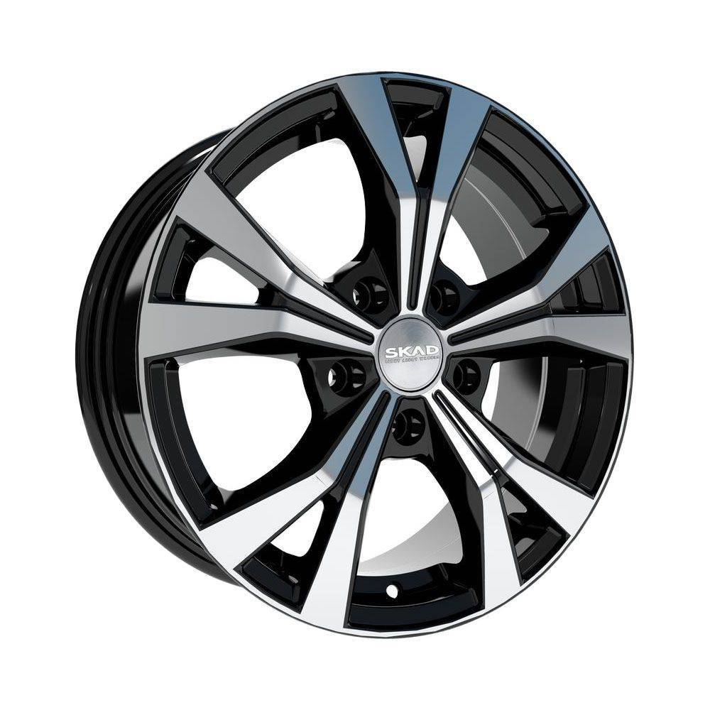

Колесный диск СКАД Нагано (A) 6.5xR16 ET45 5*114.3 D60.1, Черный;серебристый