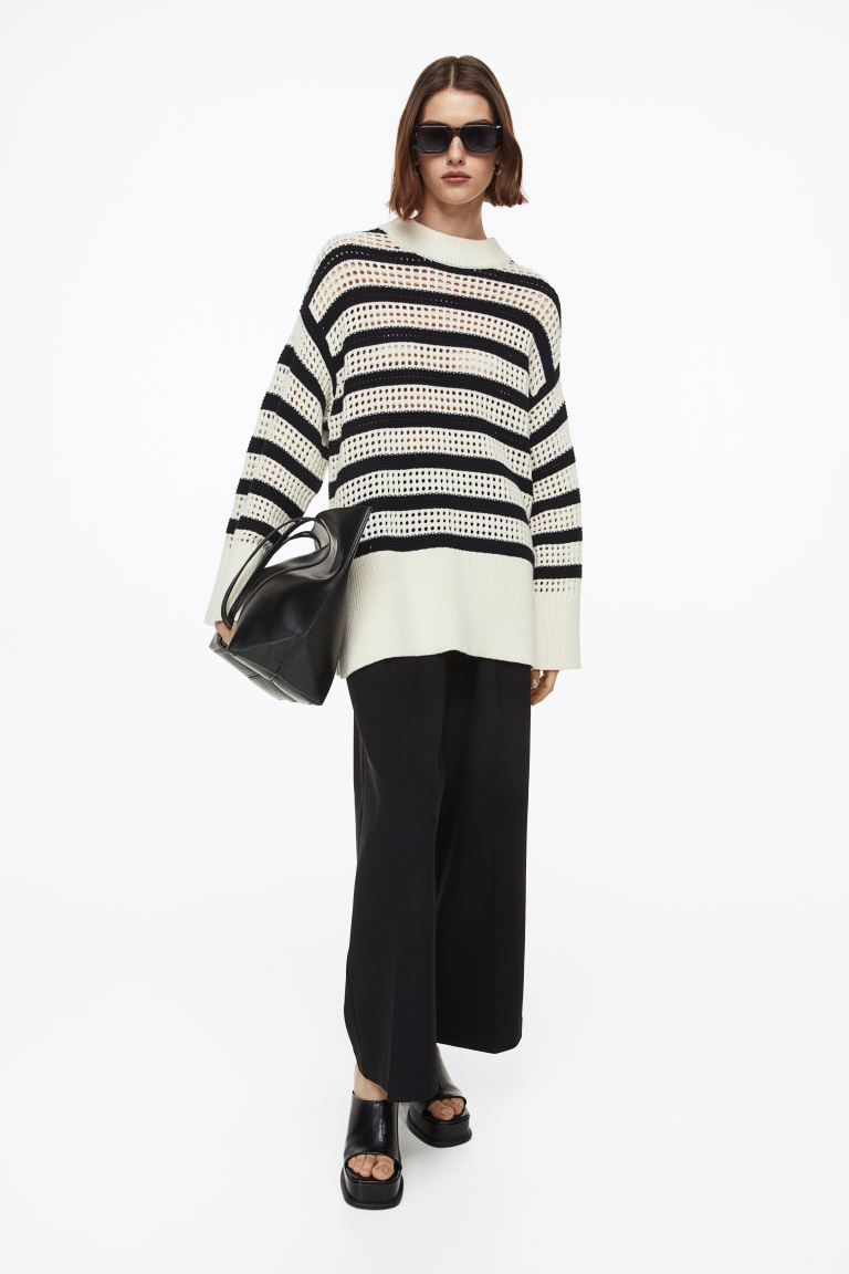 

Джемпер женский H&M 1143206001 белый L (доставка из-за рубежа), 1143206001