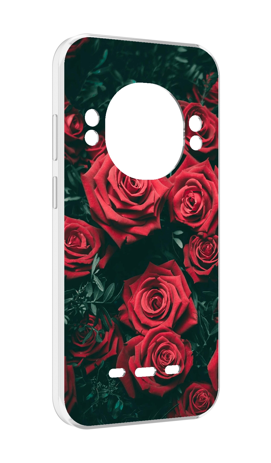 

Чехол MyPads красные-бархатные-розы для UleFone Power Armor 16 Pro, Прозрачный, Tocco