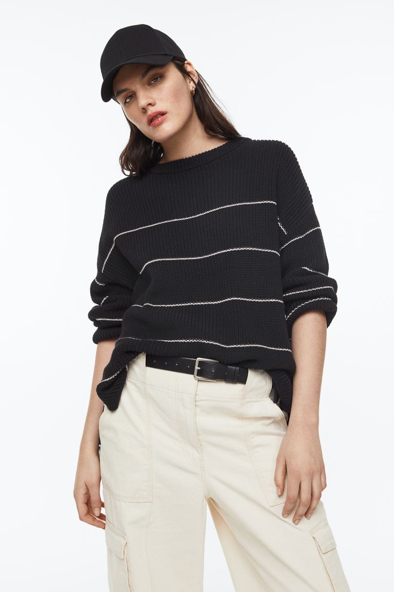 

Джемпер женский H&M 1143203004 черный XS (доставка из-за рубежа), 1143203004