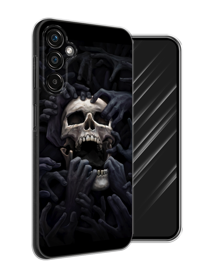 

Чехол Awog на Samsung Galaxy A25 5G "Череп 29", Черный;серый, 2108550-9