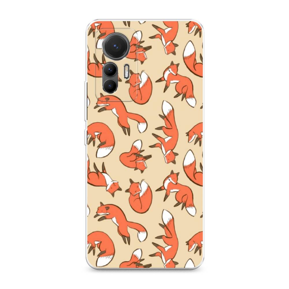 

Чехол Awog на Xiaomi 12 Lite "Лисички фон", Разноцветный, 315050-3