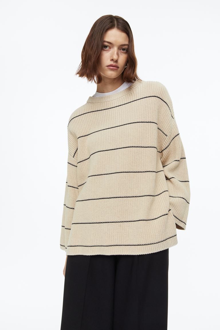

Джемпер женский H&M 1143203001 бежевый XL (доставка из-за рубежа), 1143203001