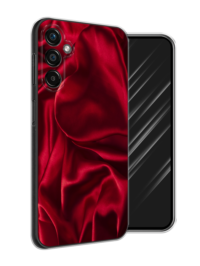 

Чехол Awog на Samsung Galaxy A25 5G "Текстура красный шелк", 2108550-3