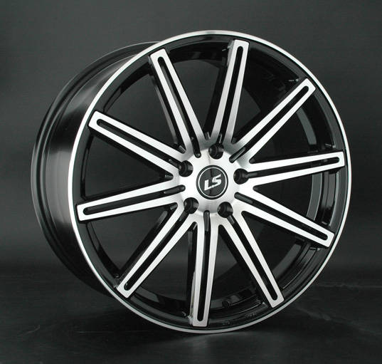 

Колесный диск LS 754 (BKF) 8.5xR19 ET40 5*114.3 D67.1, Черный;серебристый