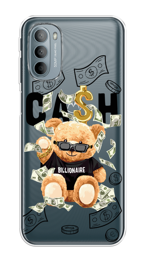 

Чехол на Motorola Moto G31 "Big cash", Черный;серый;бежевый, 241850-6