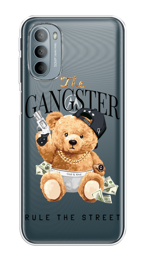 

Чехол на Motorola Moto G31 "The Gangster", Бежевый;серый;черный, 241850-6