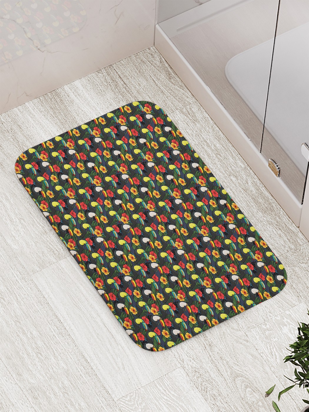 

Коврик противоскользящий для ванной, сауны, бассейна, 77х52 см bath_82623 JoyArty