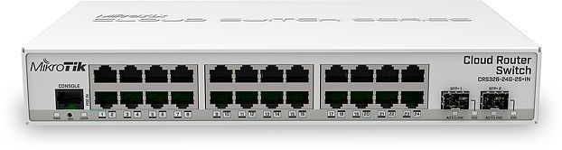 фото Коммутатор mikrotik crs326-24g-2s+in white