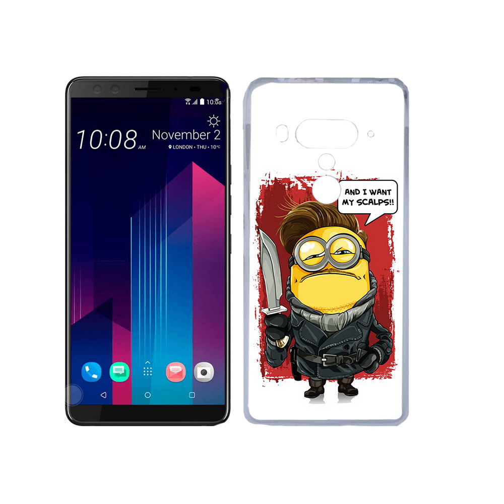 

Чехол MyPads Tocco для HTC U12+ миньон убийца, Прозрачный, Tocco