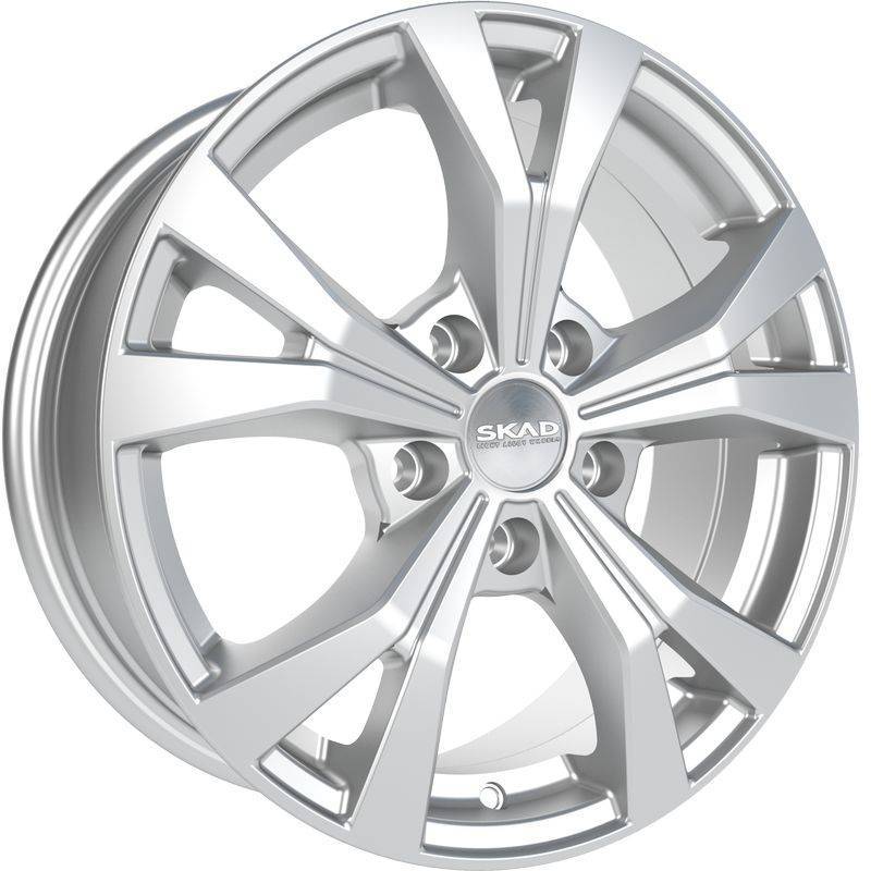 

Колесный диск СКАД Нагано (Sn) 6.5xR16 ET43 5*100 D57.1, Серебристый