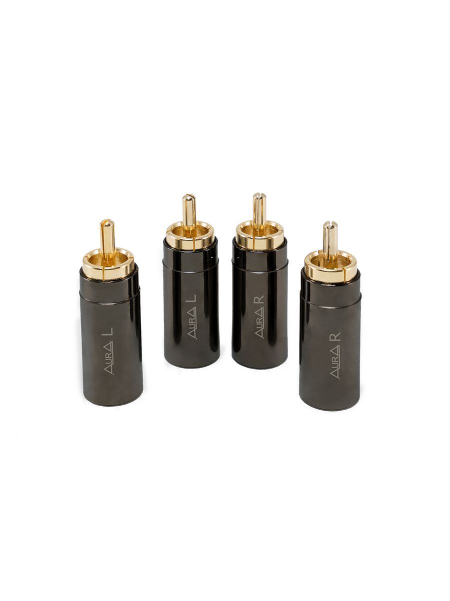 

Коннектор позолоченный RCA Aura RCA-P618, RCA-P618