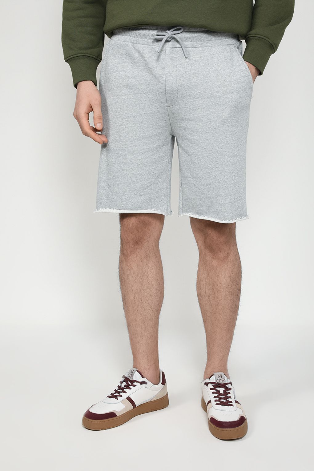 

Шорты спортивные мужские MARCO DI RADI MDR24011666-114 серые S, Серый, MDR24011666-114