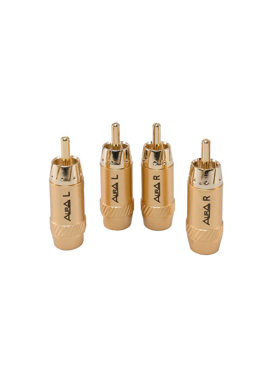 

Коннектор позолоченный RCA Aura RCA-P617, RCA-P617