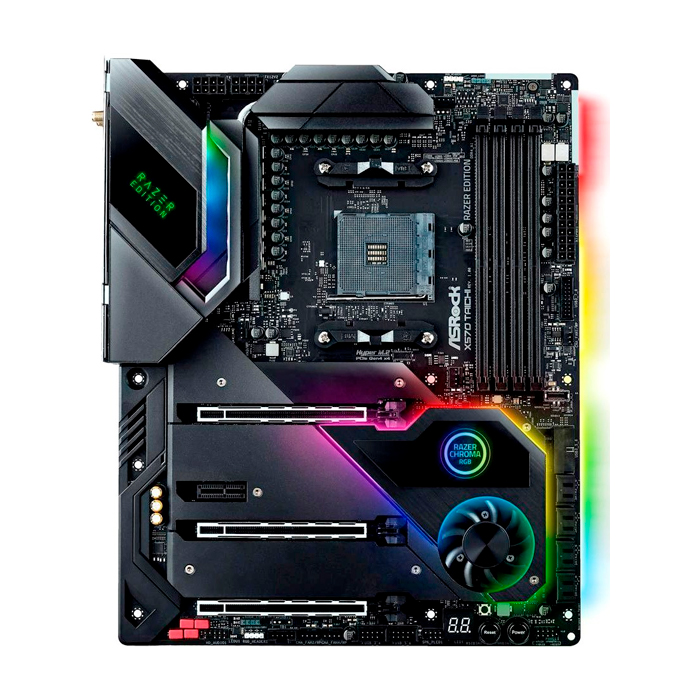 фото Материнская плата asrock x570 taichi razer edition