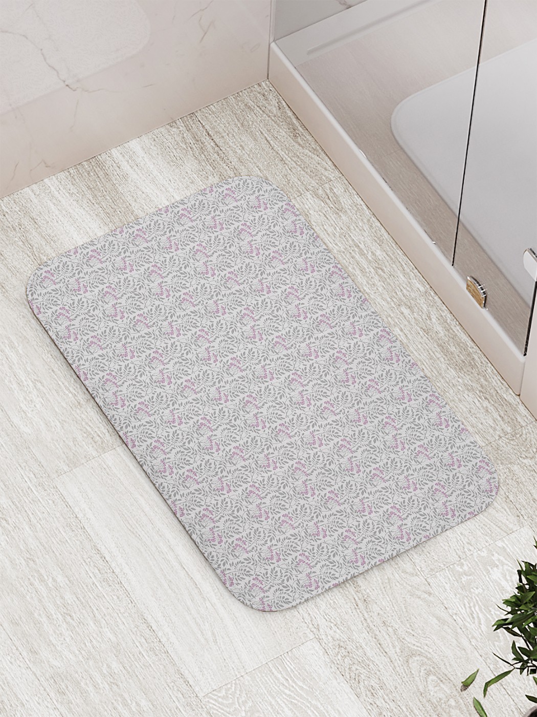 

Коврик противоскользящий для ванной, сауны, бассейна, 77х52 см bath_82602 JoyArty