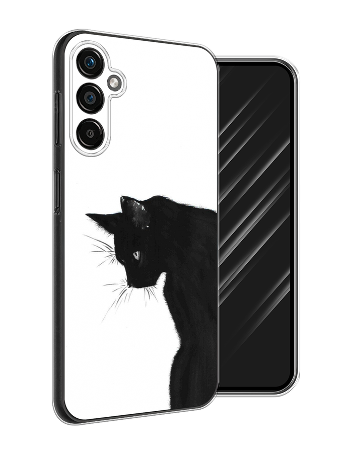 

Чехол Awog на Samsung Galaxy A25 5G "Black cat", Черный;белый, 2108550-1