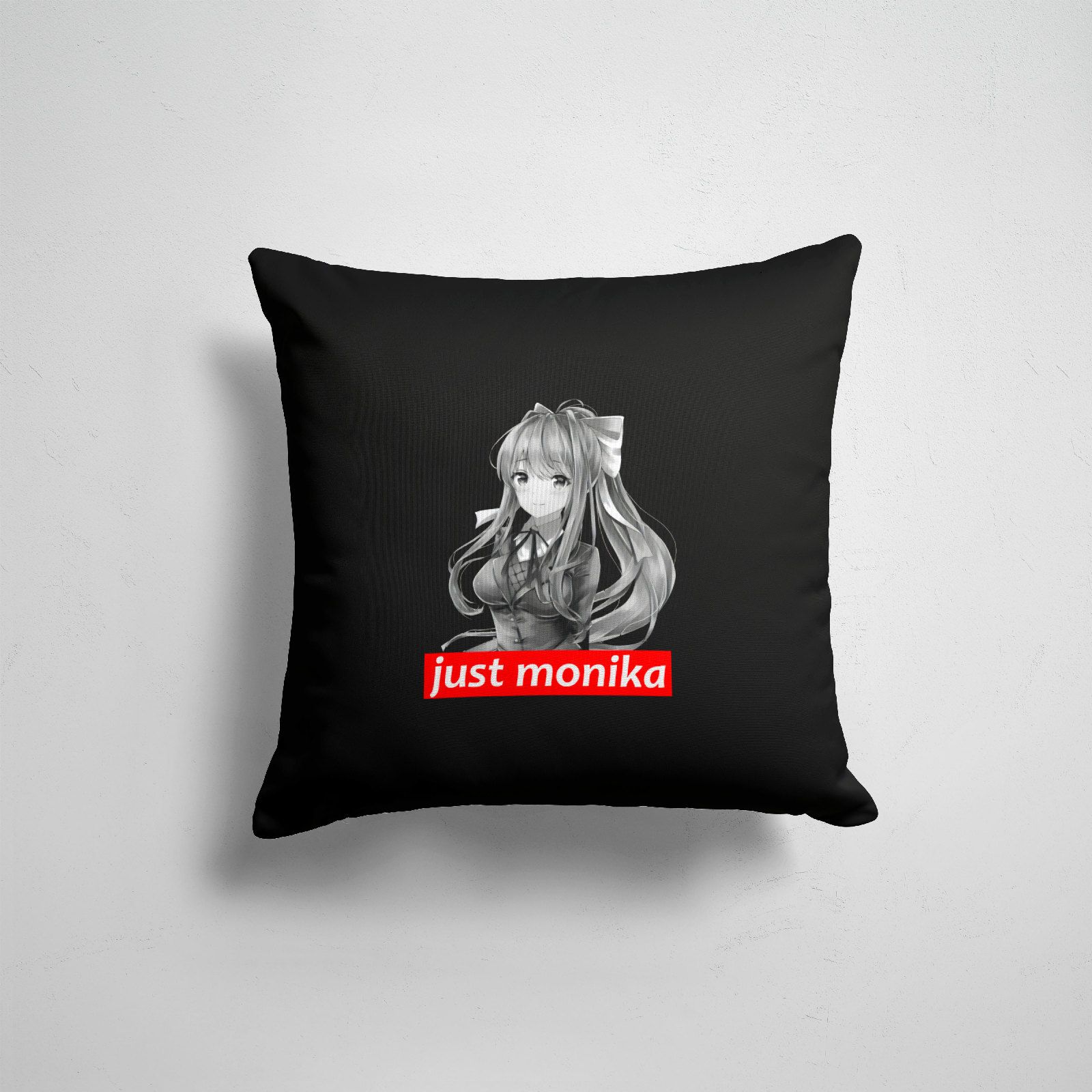 

Подушка декоративная 45х45см Геймерам Разные игры Just Monika, Разноцветный