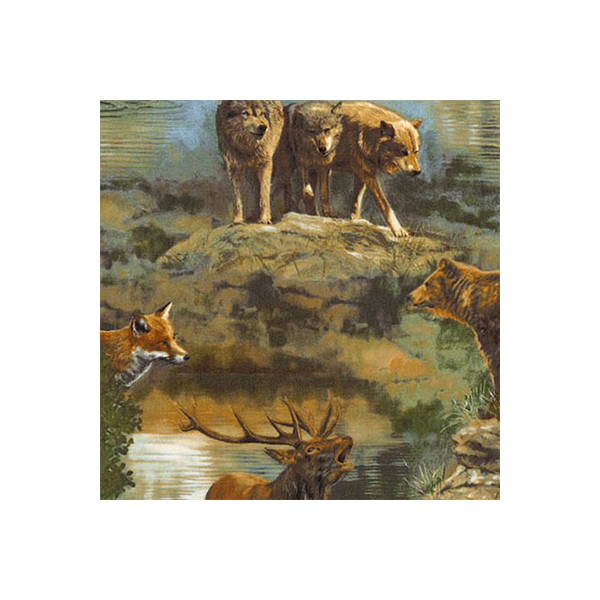 

Ткань Peppy Nature studies 3 panel ADV-16302-268 NATURE 60x110 см 146 г/м2, Разноцветный