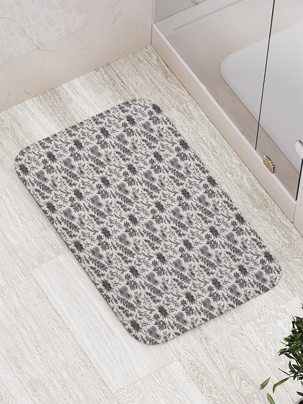 

Коврик противоскользящий для ванной, сауны, бассейна, 77х52 см bath_82516 JoyArty
