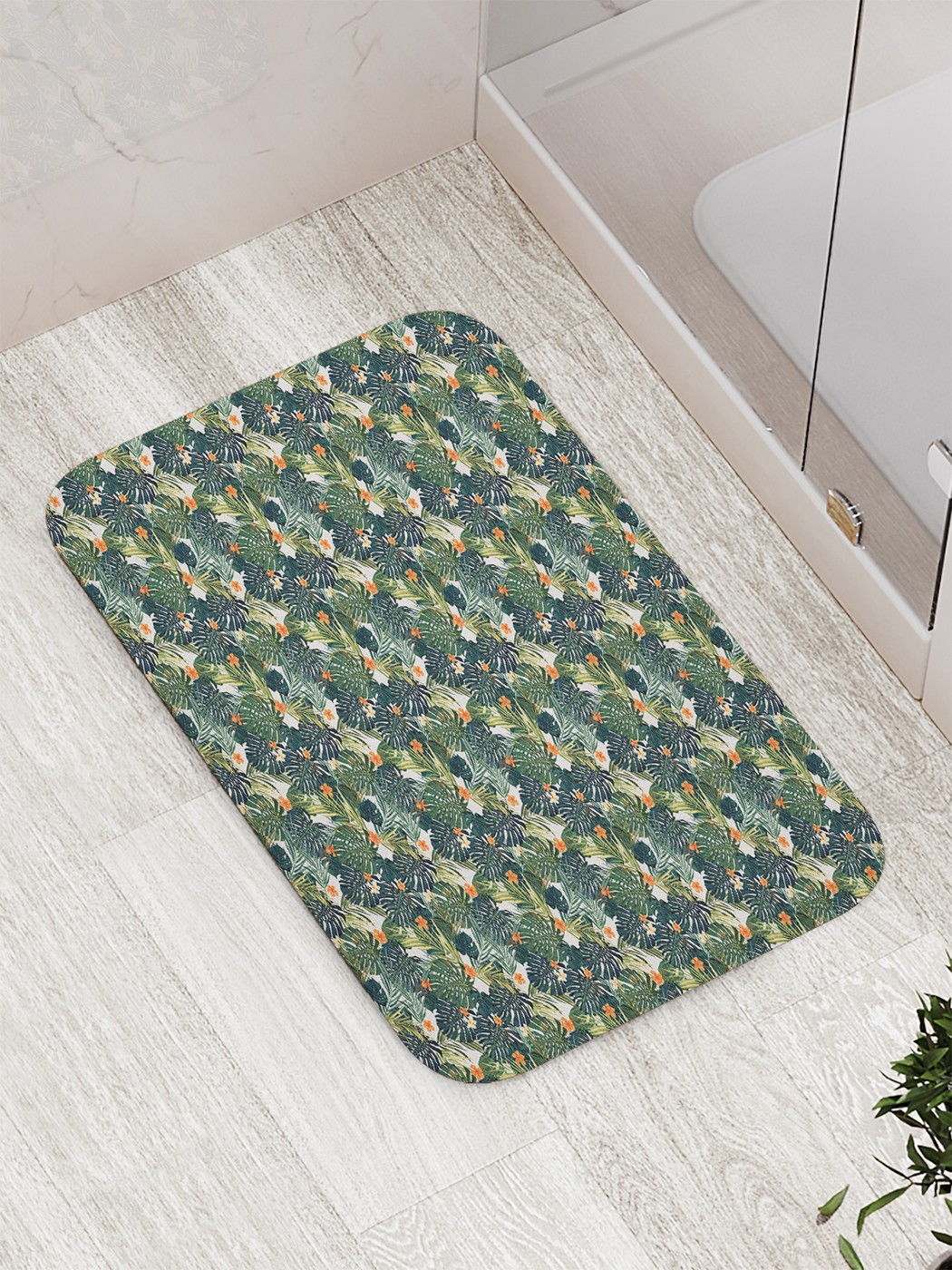 

Коврик противоскользящий для ванной, сауны, бассейна, 77х52 см bath_82512 JoyArty