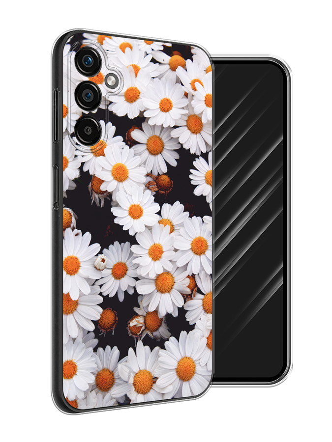

Чехол Awog на Samsung Galaxy A25 5G "Ромашковое поле", Белый, 2108550-4