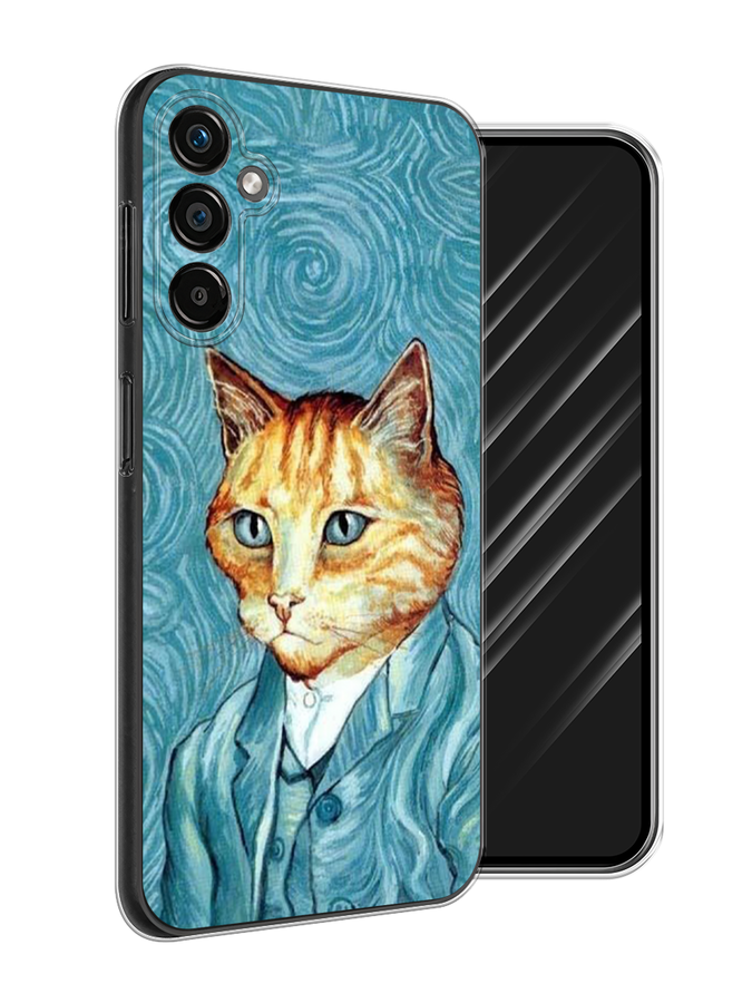 

Чехол Awog на Samsung Galaxy A25 5G "Кот Ван Гог", Голубой;коричневый, 2108550-2