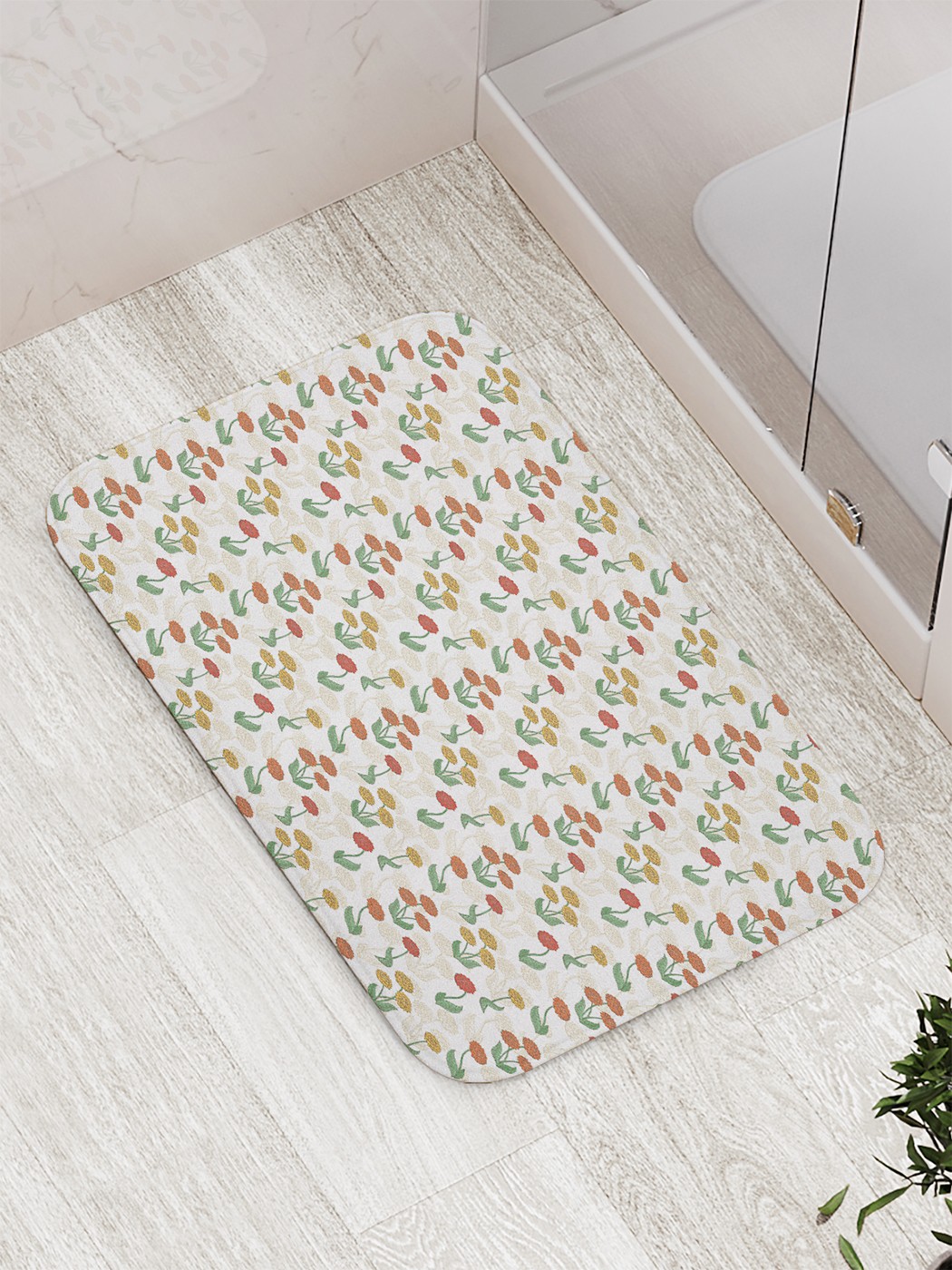 

Коврик противоскользящий для ванной, сауны, бассейна, 77х52 см bath_82442 JoyArty