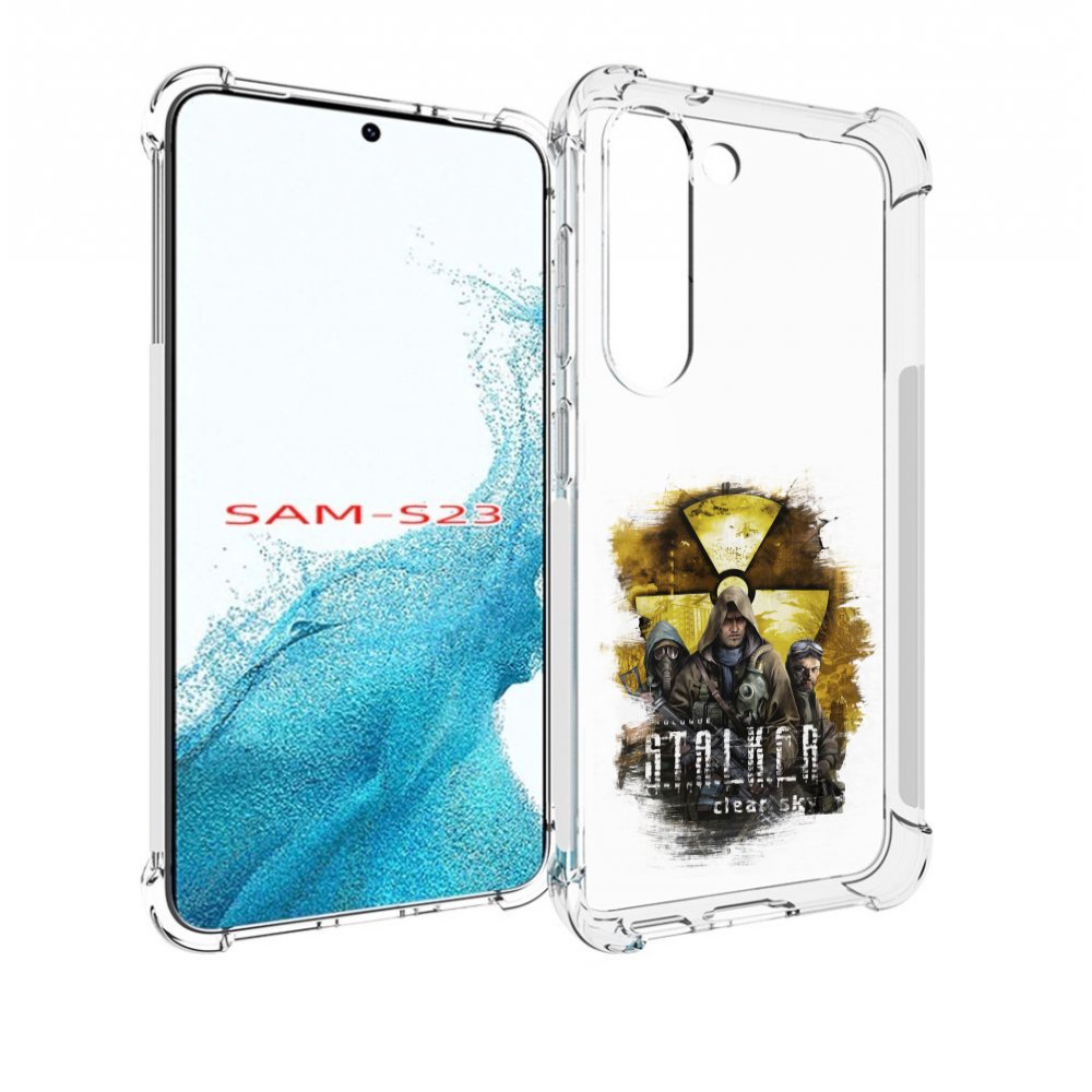 Чехол MyPads Сталкер мужской для Samsung Galaxy S23