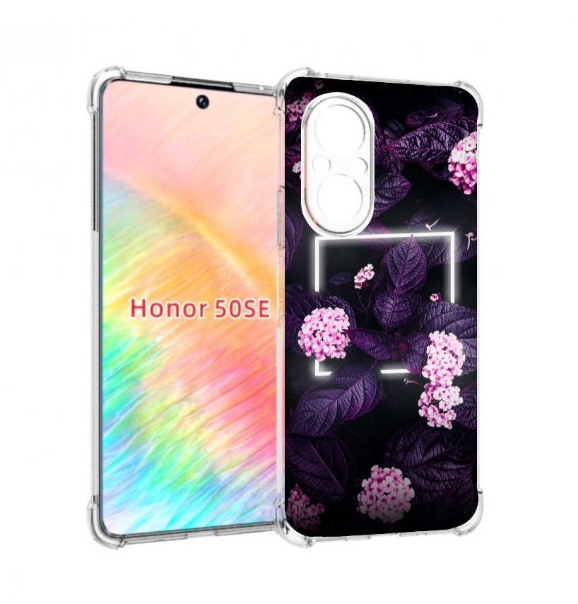 

Чехол бампер MyPads Витамин для Honor 50 SE противоударный, Прозрачный, Tocco