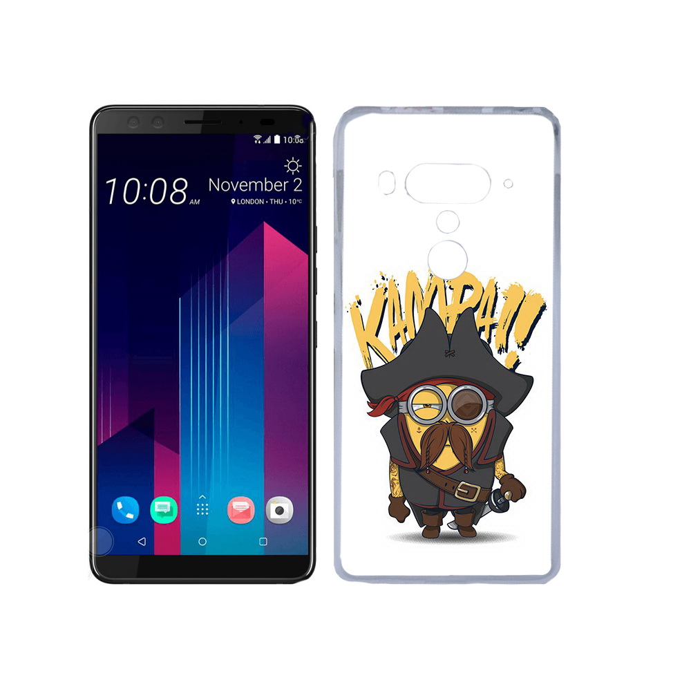 

Чехол MyPads Tocco для HTC U12+ миньон пират, Прозрачный, Tocco