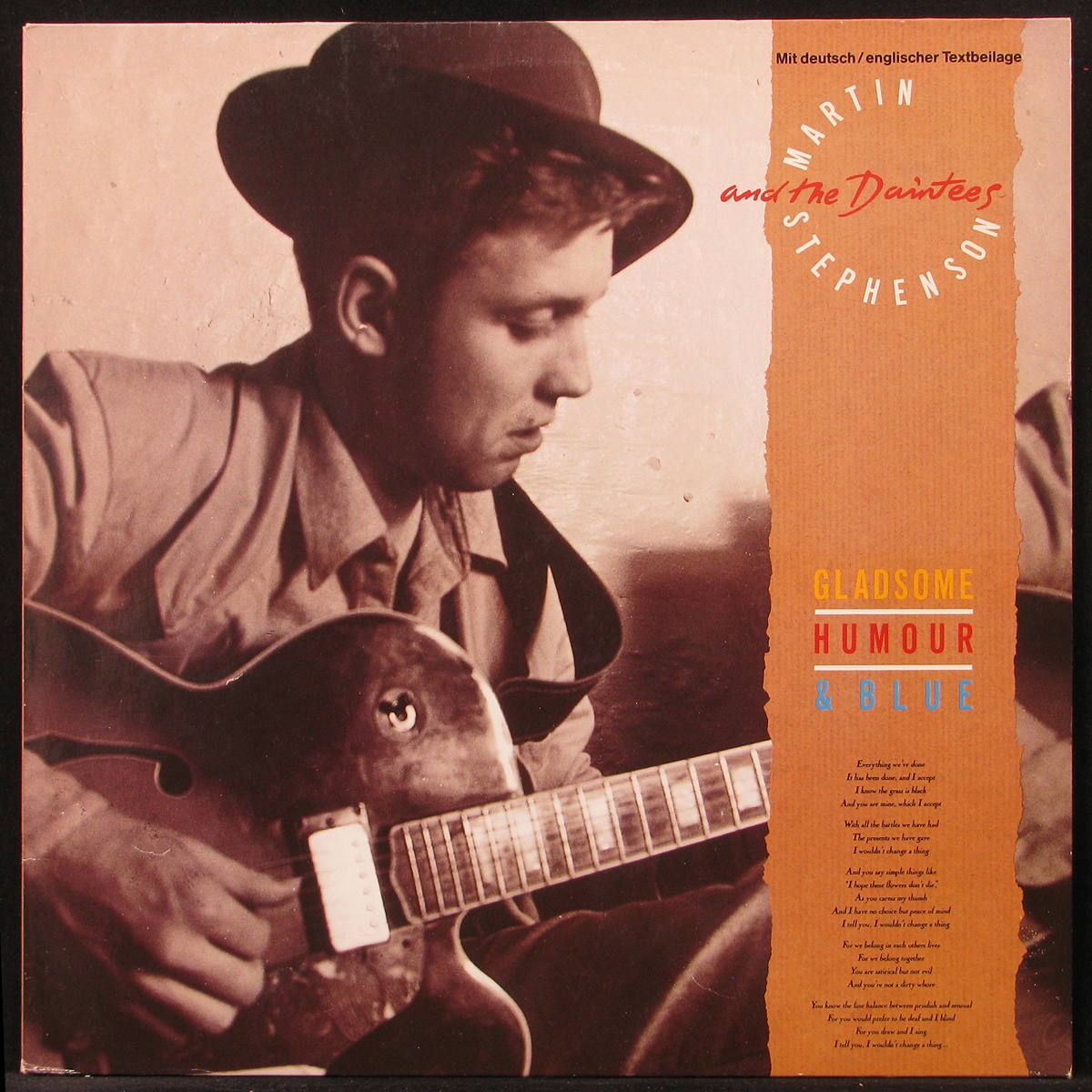 LP Martin Stephenson And The Daintees - Gladsome, Humour & Blue Metronome (295724)