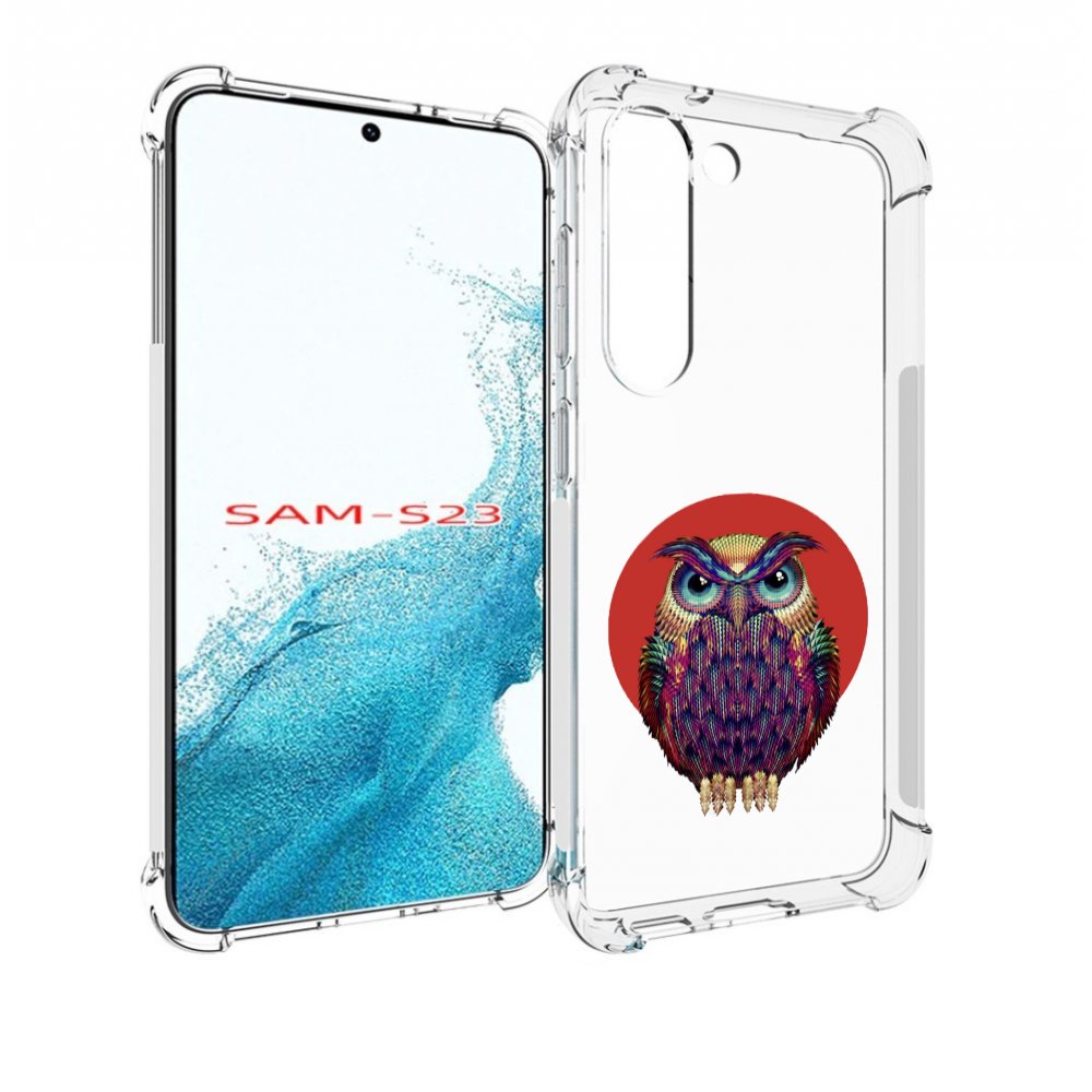 

Чехол MyPads Сова 3 для Samsung Galaxy S23, Прозрачный, Tocco