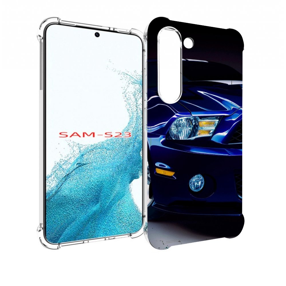 

Чехол MyPads Синяя-машина для Samsung Galaxy S23, Прозрачный, Tocco