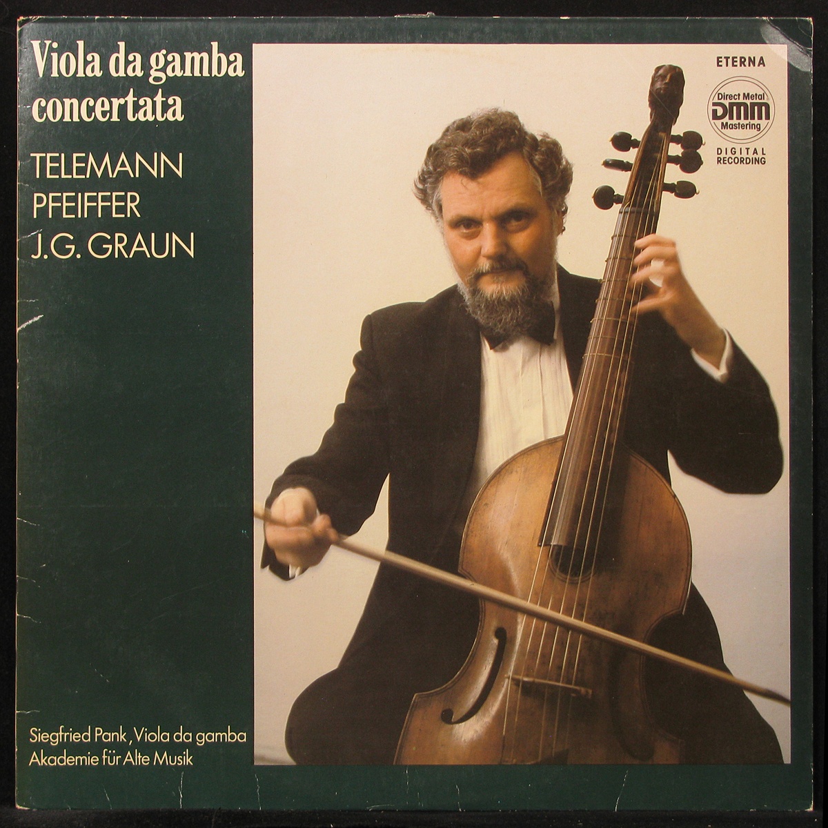 

LP Siegfried Pank / Akademie Fur Alte Musik + V/A - Viola Da Gamba Concertata (295419)