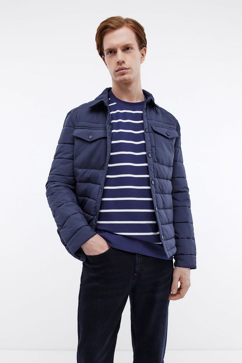 

Свитшот мужской Baon B6124005 синий XXL, B6124005