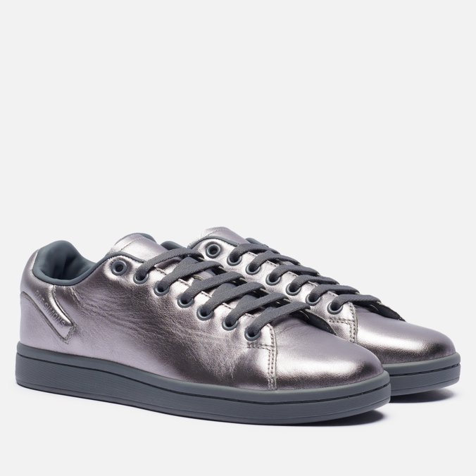 фото Кеды женские raf simons (runner) orion leather серебристые 37 eu