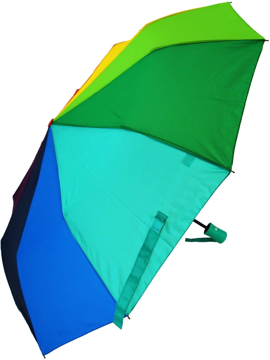 

Зонт женский RainBrella 184 бирюзовый/ зеленый, 184