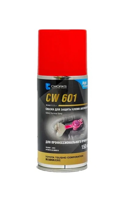 

Смазка для защиты клемм аккумулятора (красн) CW 601 150мл CWorks
