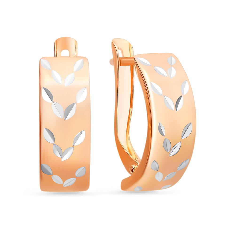 

Серьги из красного золота 585Gold 402003704, 402003704