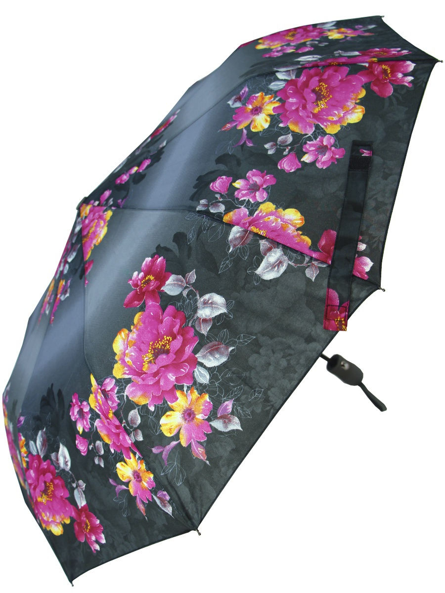 

Зонт женский RainBrella 151J сине-серый/глубокий розовый, 151J