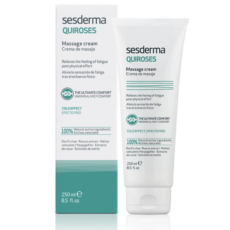 фото Крем массажный, sesderma quiroses massage cream 250 мл