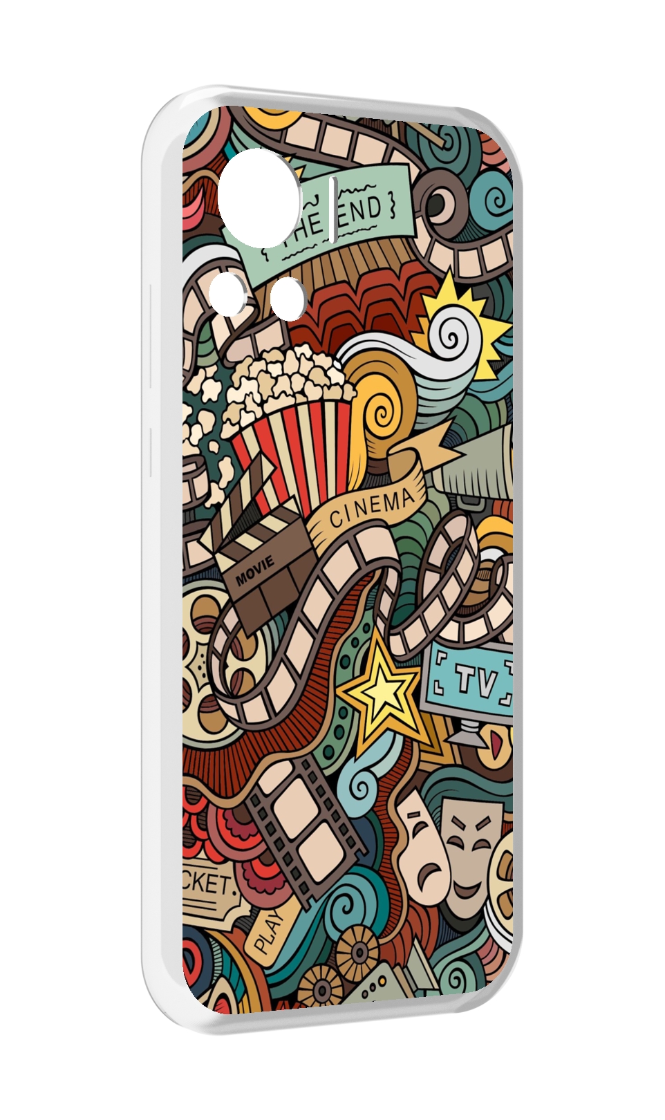 

Чехол MyPads любимое кино для Motorola Edge 30 Ultra, Прозрачный, Tocco
