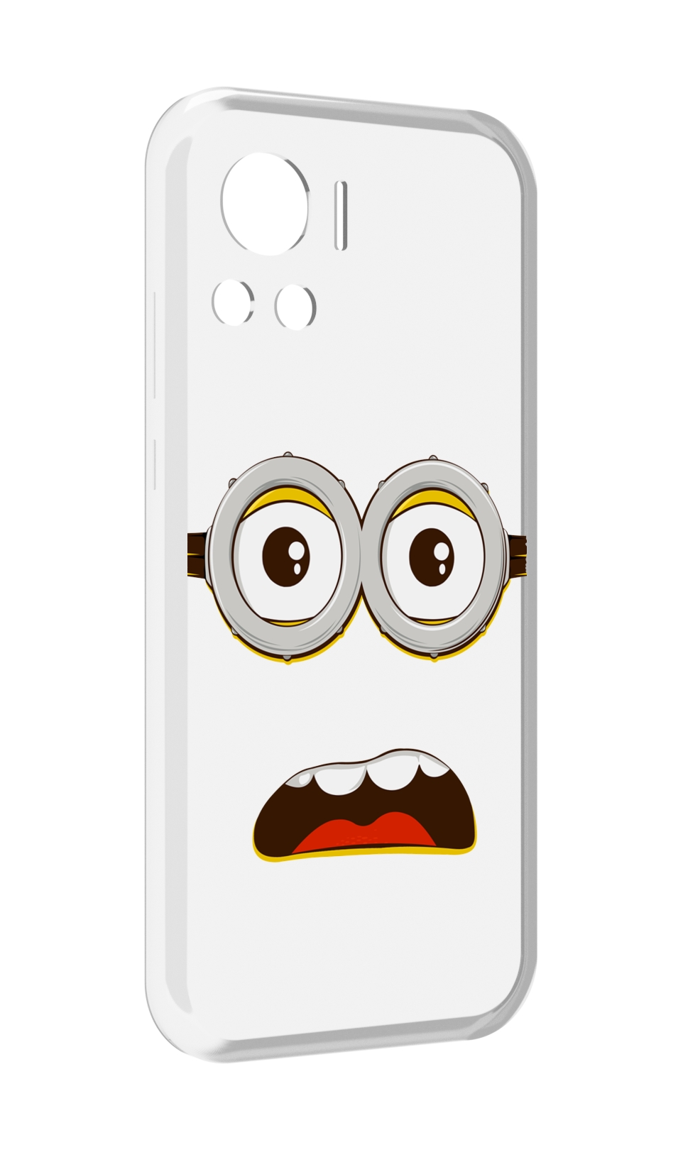 

Чехол MyPads лицо-миньона для Motorola Edge 30 Ultra, Прозрачный, Tocco