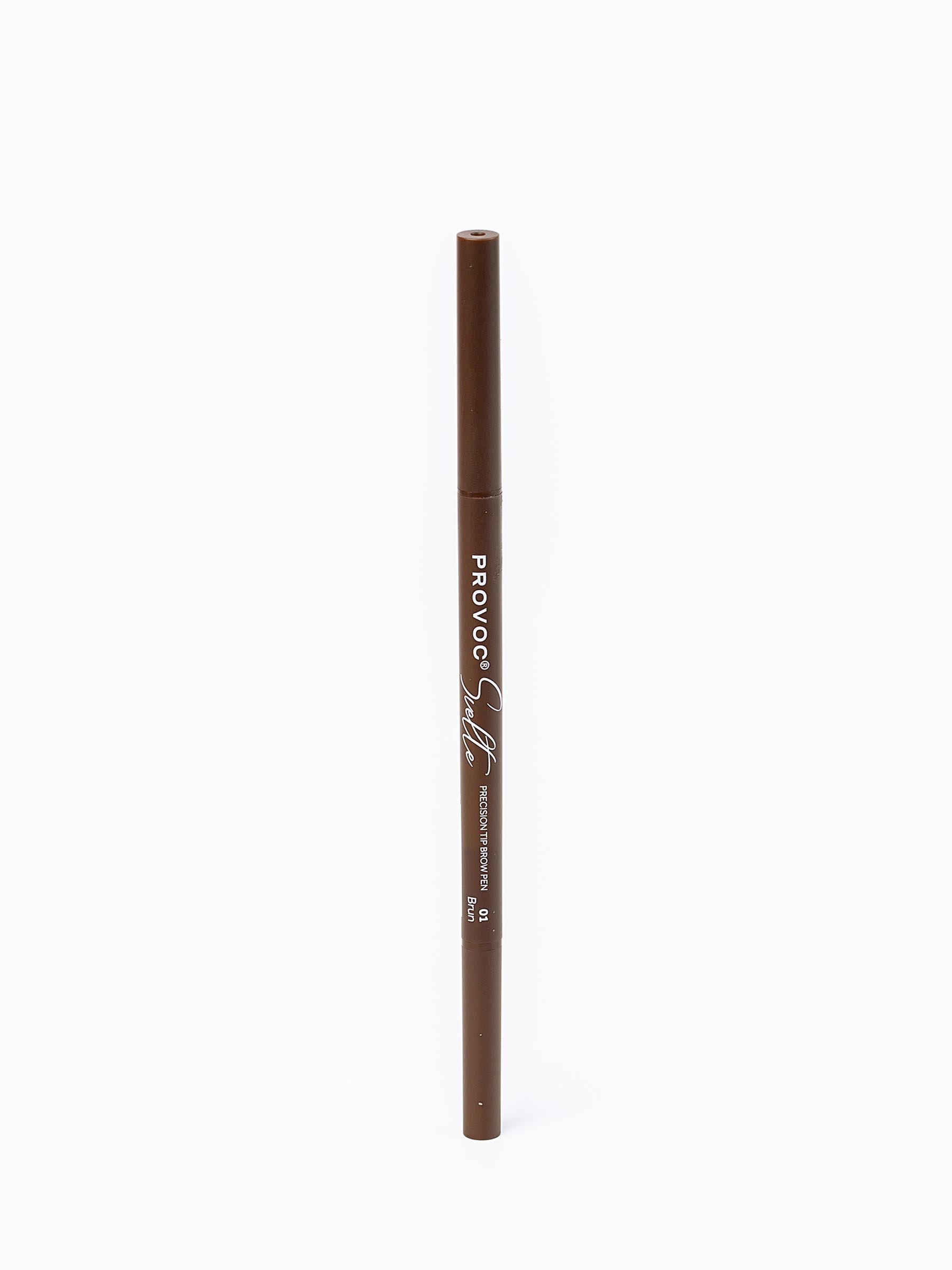 Ультратонкий карандаш для бровей Sawaya International LLC 01 коричневый карандаш для бровей make up factory автоматический тон 06 пепельный коричневый 0 09 г