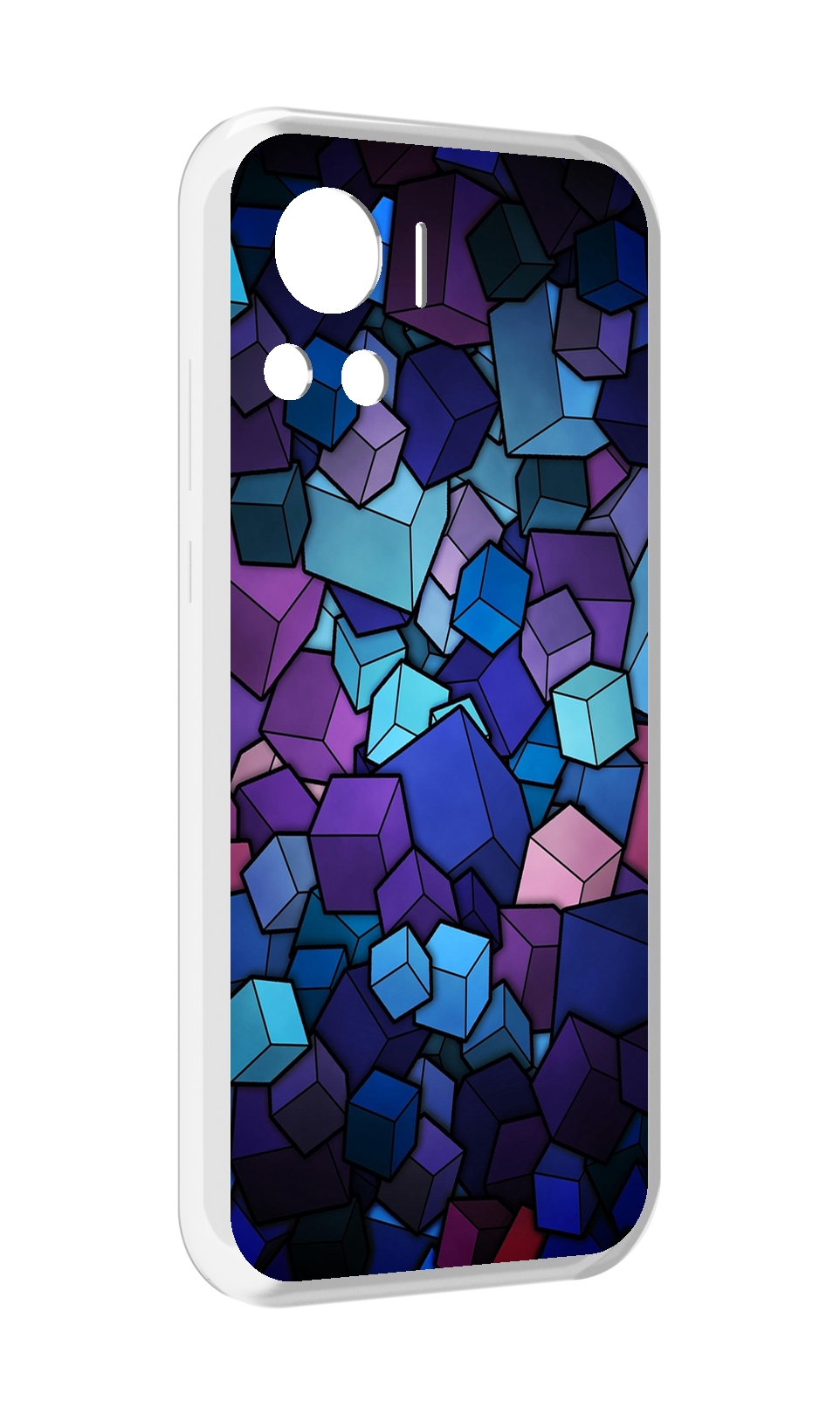

Чехол MyPads лепестки для Motorola Edge 30 Ultra, Прозрачный, Tocco