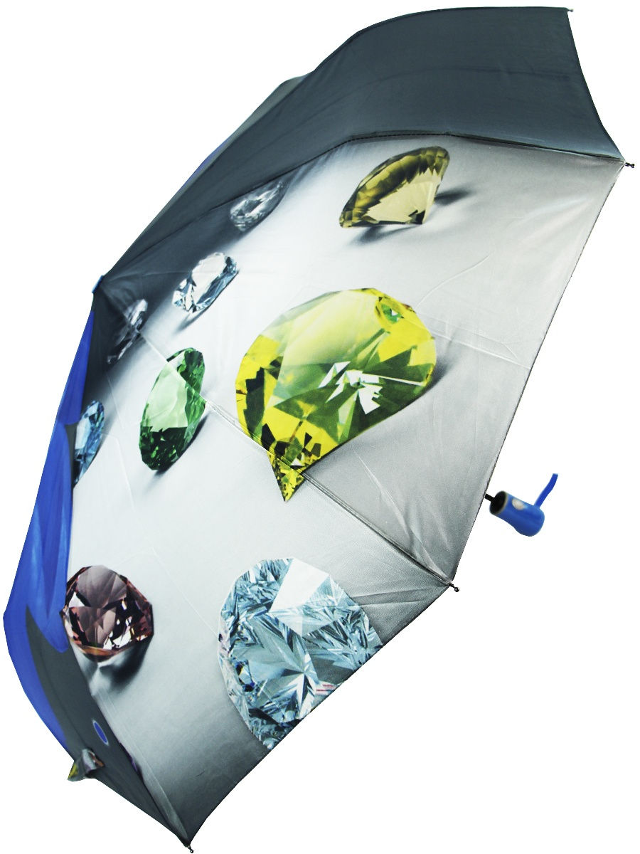 

Зонт женский RainBrella 176-9 синий, 176-9