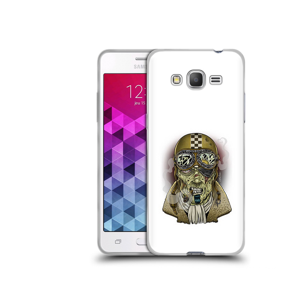 

Чехол MyPads Tocco для Samsung Galaxy Grand Prime военный зомби, Прозрачный, Tocco